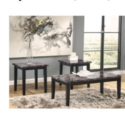 Signature Design by Ashley Living Room Table Set 