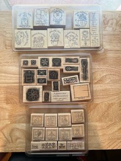 Wooden stamps