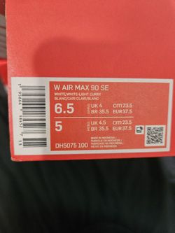W AIR MAX 90 SE size 6.5