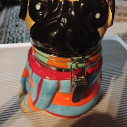 Boston Warehouse Hinged Jar ...NEW With Tags