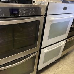 DOUBLE SINGLE WALL MICROWAVE OVEN COMBO with WARRANY, DELIVERY AVAILBLE