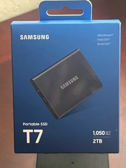 Samsung Portable SSD T7