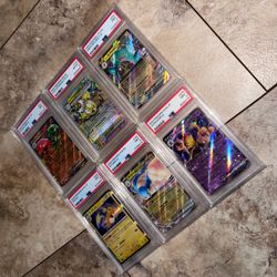 6x PSA Graded Pokémon Lot – 5 PSA 9s & 1 PSA 8 – English/Japanese