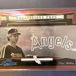 Don Sutton HOF Pitcher #’d Playoff Card