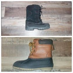 Toddler Size 10 Winter Snow Boots Excellent Condition PRICE Is Firm Cash Only Priced Separately $15 Each