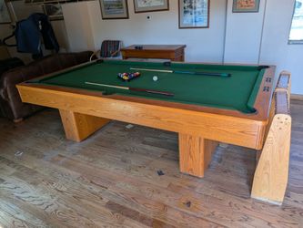 9 Foot Olhausen Slate Pool Table (Disassembled)