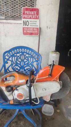 Stihl ts420 chopsaw serrucho $460
