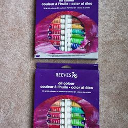 Reeves Oil Paint Sets New In Boxes