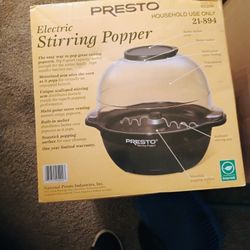 Popcorn Stirrer And Ice Cream Maker 