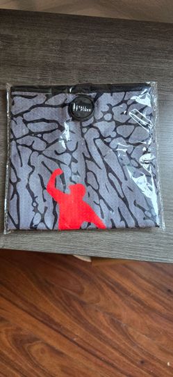 Tiger Fist Pump Jordan Print Golf Towel