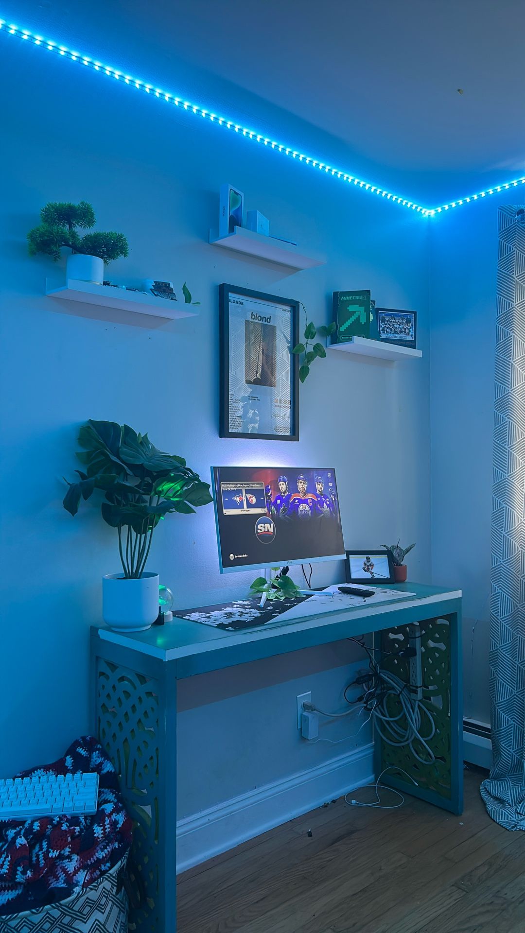 Gaming Aesthetic Setup