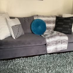 Grey Sofa, New Condition  Need To Sell As Soon As Possible . My Loss Is Your Gain