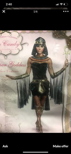 Cleopatra sexy costume in perfect conditions