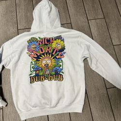 Rick And Morty Hoody Large
