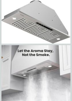 VIKIO HOME Built-in/insert extractor hood 36 inches