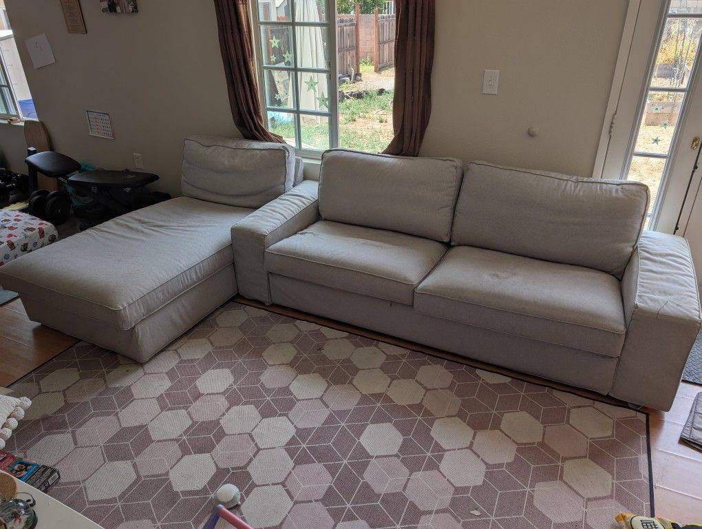 Ikea Kivik Loveseat And Chaise