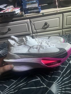 Nike Alphaflys 3 Pink and White Size 10.5