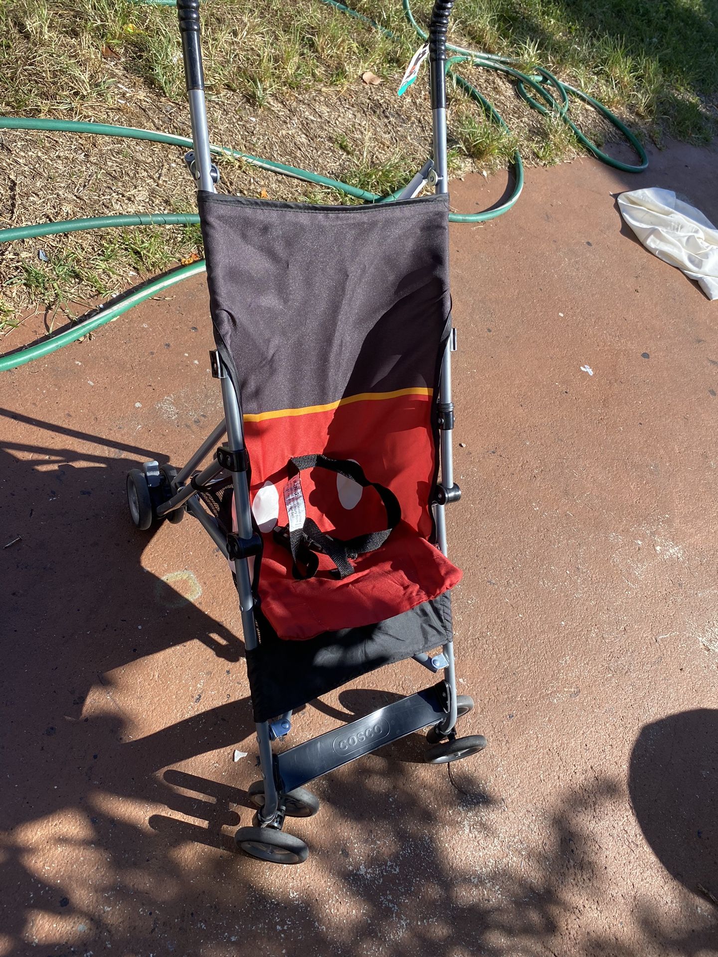 Mickey Mouse stroller