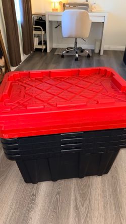 HDX Storage Bin 27 Gal.