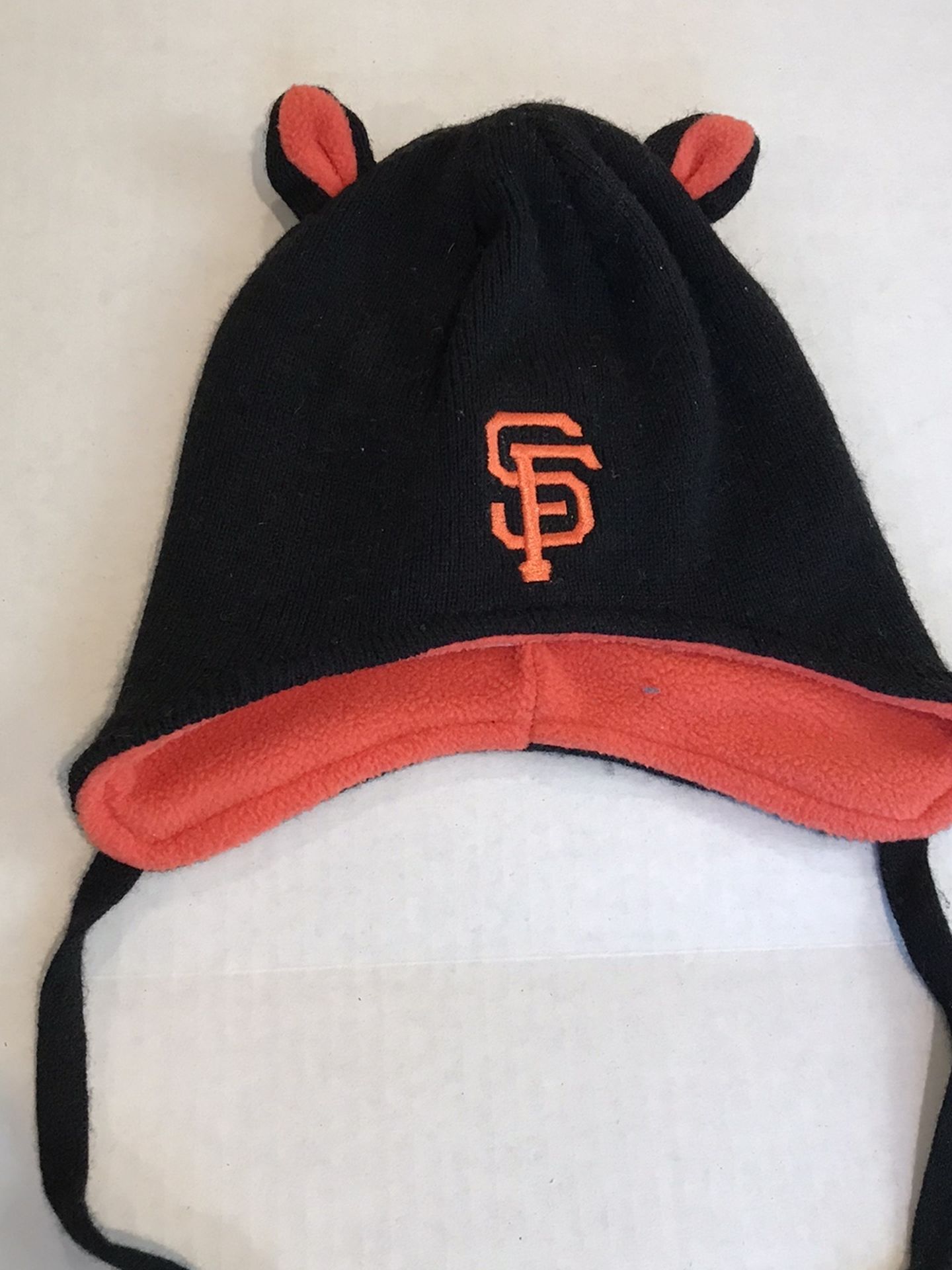 San Francisco Giants Kids Fleece Beanie With Ears