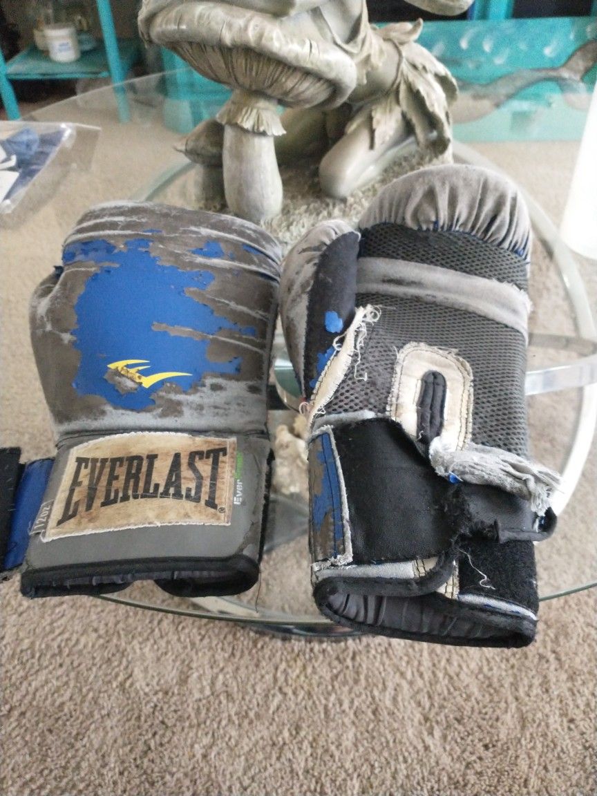 Boxing Old School Gloves From The 1960