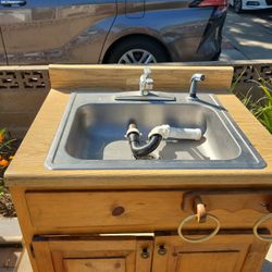 Sink And Cabinet 