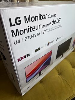 27in LG monitor in box