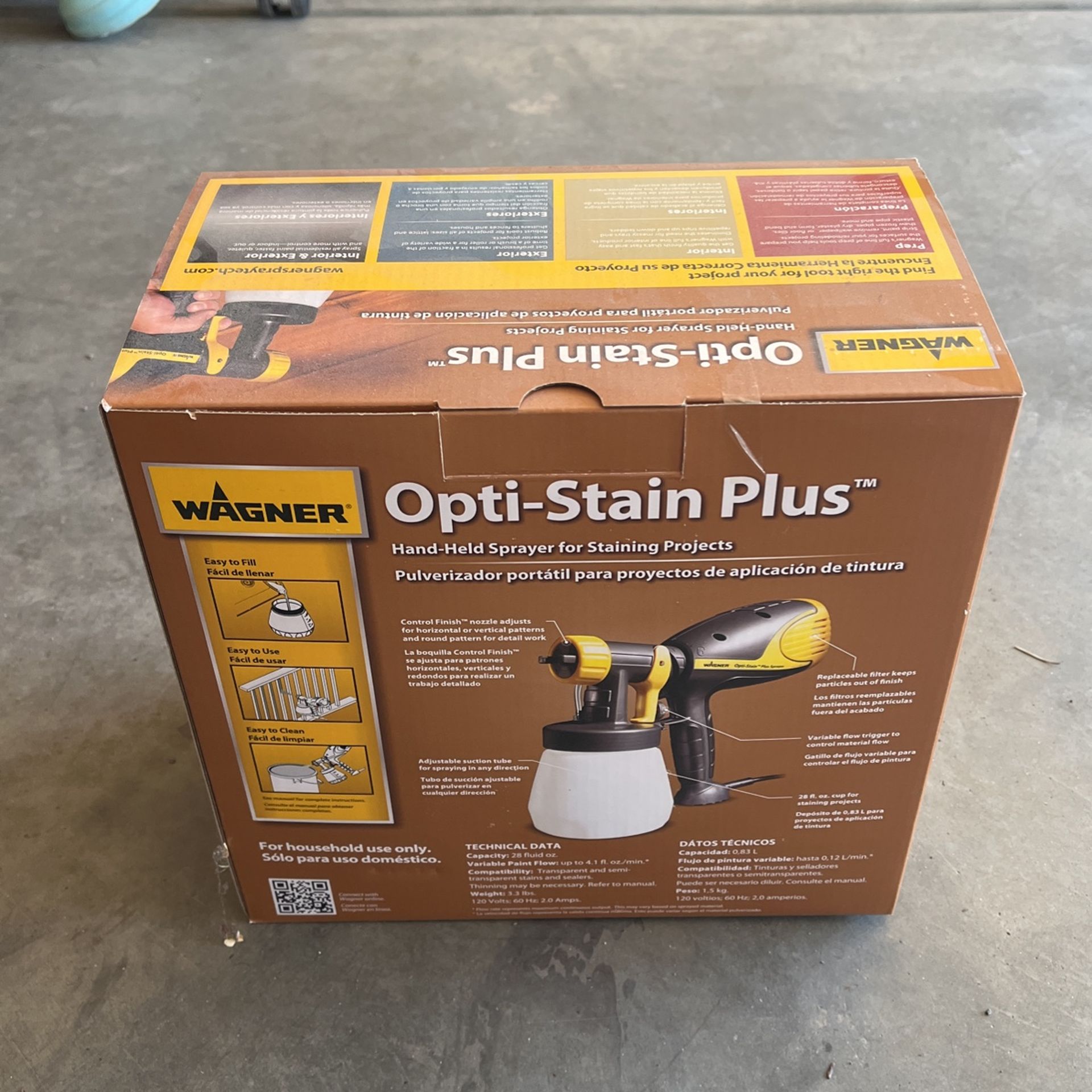 Opti-Stain Plus Sprayer