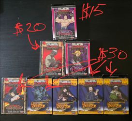 Factory Sealed Full Metal Alchemist TCG Themed Decks