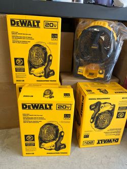 Dewalt fan