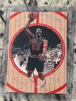 Michael Jordan Upper Deck Hardcourt Basketball Card