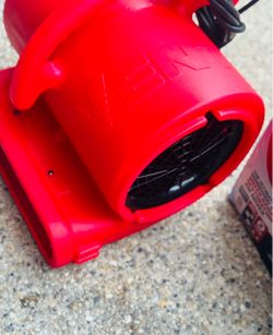 B-Air VPX34 1/3 HP Air Mover Commercial Floor Fan, Daisy Chainable, Stackable, 2 Speeds, 3 Drying Angles, 2.9 Amp Draw, for Water Damage Restoration,