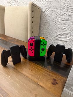 Controles y cargador de Nintendo switch original