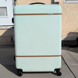 Samsonite 28" Checked Luggage Mint Green