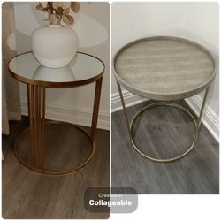 NEW 2  side table Both for $45