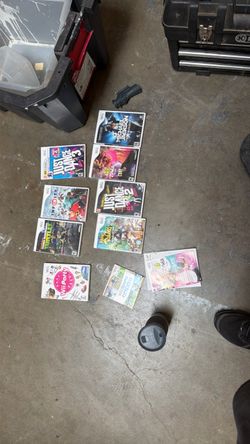 Nintendo Wii Games Lot of 9