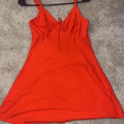 Orange Sundress