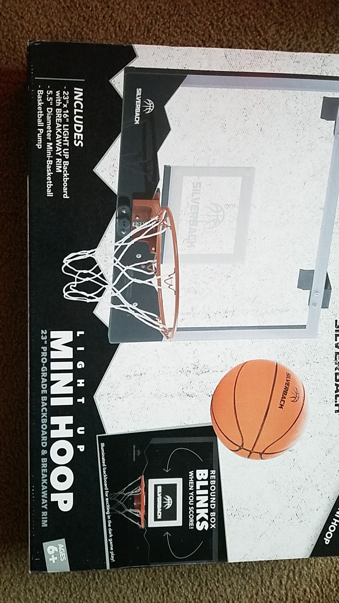 Indoor Mini Basketball Hoop - Brand new