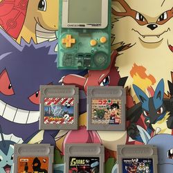 Gameboy Pocket Glow In The Dark Shell 