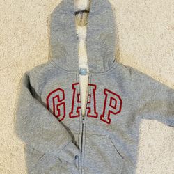 Kids Gap Sherpa Hoodie Size 4T