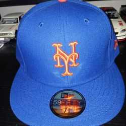 Brand New...New York Mets New ERA Official On Field Cap Size 7 5/8