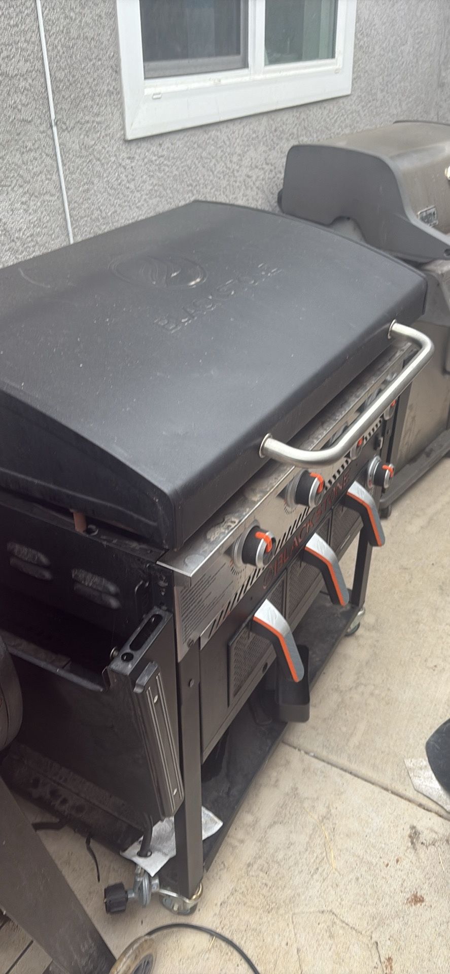 Blackstone griddle with air fryers 36 inch