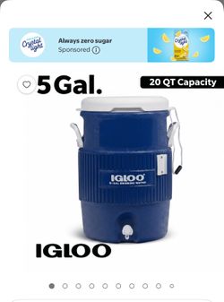 Igloo 5-Gallon Drinking Water Cooler