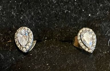 Fine silver w crystal stone. Wildomar 92595
