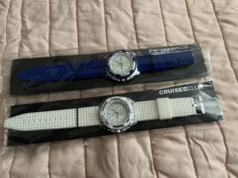Cruise Club Watch Men Women Unisex set of 2