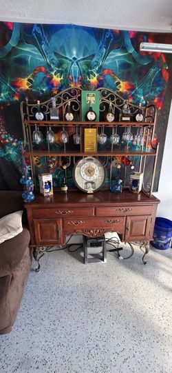 Wine rack.