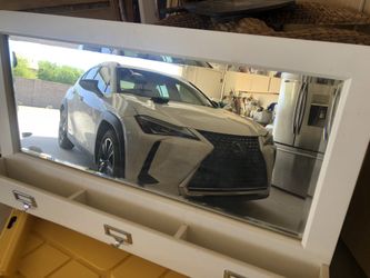 Sturdy  Wall Or Desk Mirror With Hooks (in Gilbert ) Higley/ Riggs F