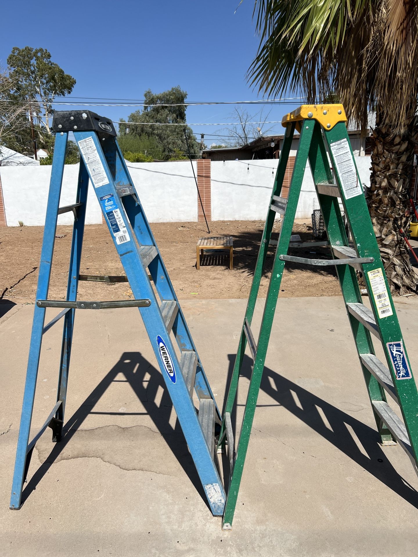 Two 5ft Ladders For Sale