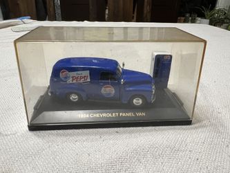 1954 Pepsi Cola Chevrolet Panel Delivery Van Die Cast Replica by Road Champs