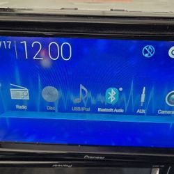 Pioneer Avh200ex Double Din Touch Screen Radio